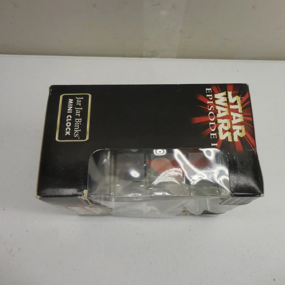 Star Wars Episode I Jar Jar Binks‎ Mini Clock Nelsonic SW1035 Vintage 1999 New